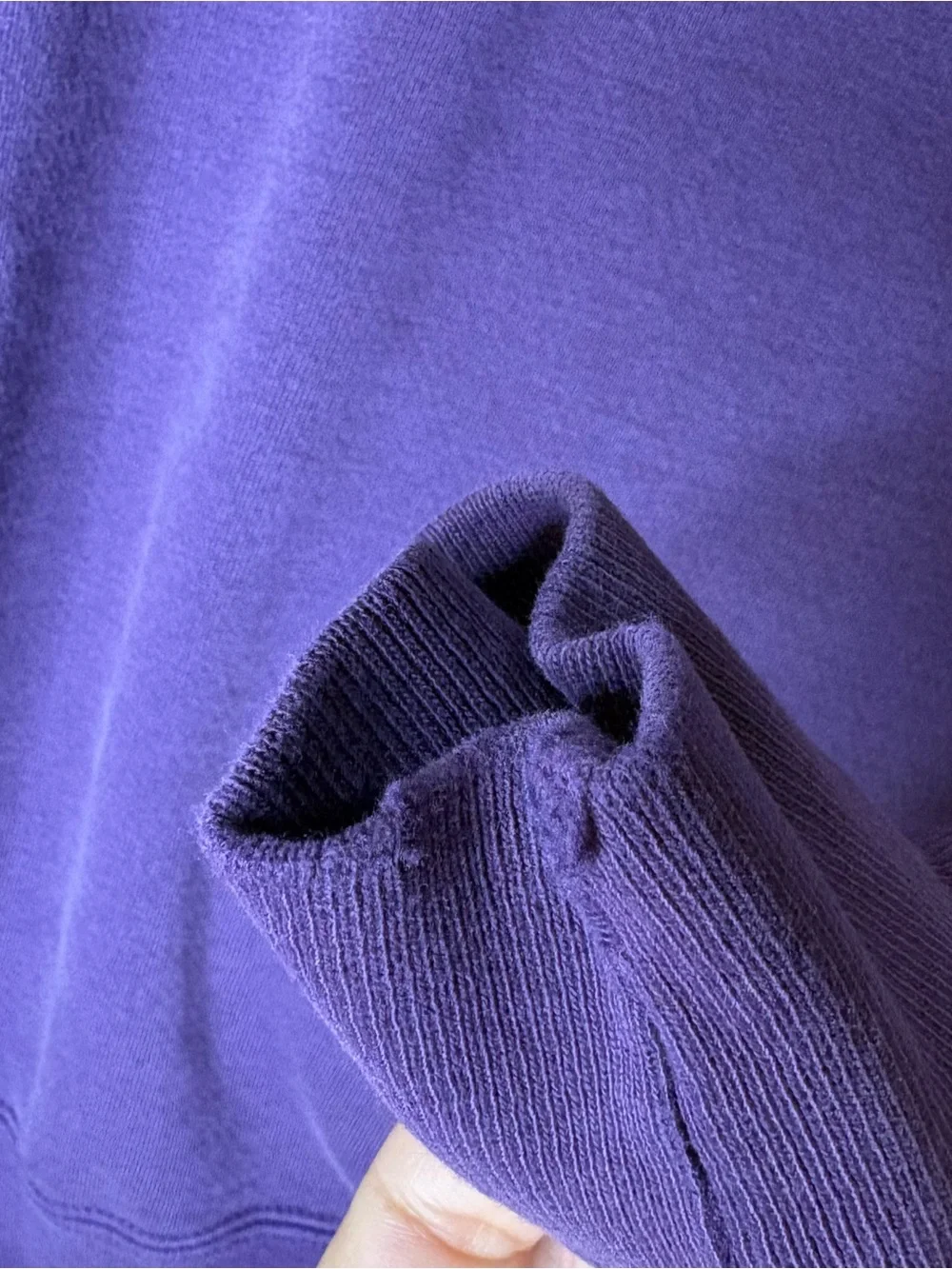 Vintage 90s Champion Sweatshirt Purple Crewneck Size L Unisex